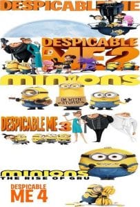 سلسلة افلام Despicable Me و Minions مدبلجة كاملة